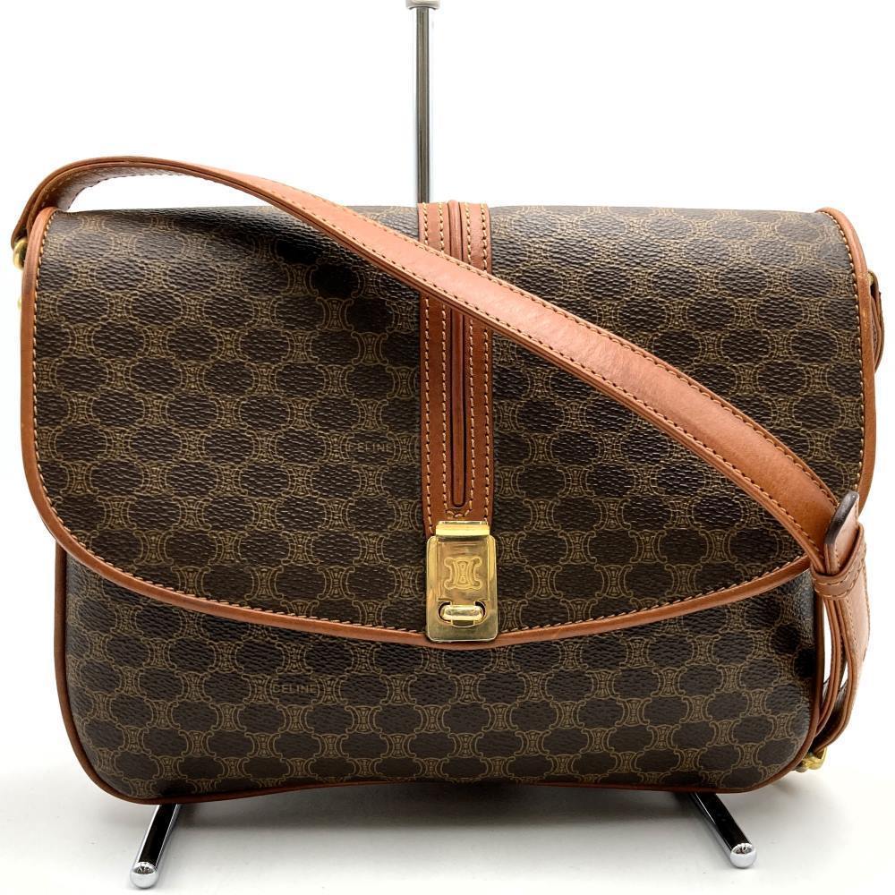 Celine Pattern Brown Bag Macadam - image 2